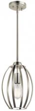 Kichler 44054NI - Tao 1 Light Pendant Brushed Nickel